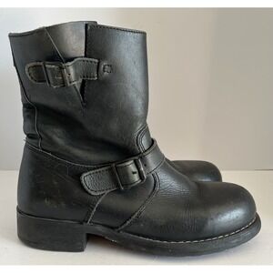 Moto Royal RepubliQ Leather Engineer Biker Boots Made in Portugal Women's 8.5